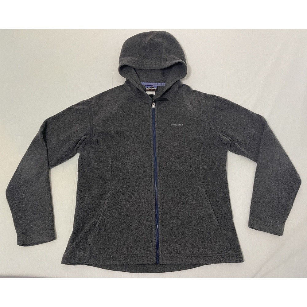 Patagonia Synchilla El Cap‎ Hooded Full Zip Women's Gray Large